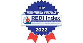 REDI - Top Faith-Friendly Workplace 2022